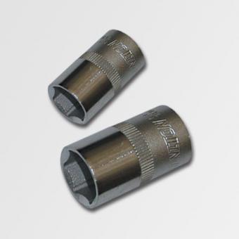 Hlavice 1/2" 36mm 6-ti hranná H1436 - Kvalitni hlavice HONITON 1/2" 36 mm 6-ti hranná leštěná. Vhodná pro ruční i vzduchové utahovací nářadí Materiál: chrom vanadium