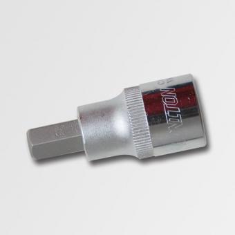Hlavice imbus 1/2", 4 mm H1704 - Hlavice nástrčná HONITON 1/2" imbus Rozměr 4mm Materiál: CRV chrom vanadium