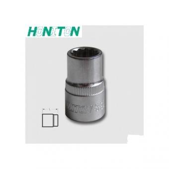 Hlavice HONIDRIVER 1/2" 8mm 12-ti hranná H2408 - Hlavice dvanáctihranná 1/2" -20mm HONITON,H1721 Rozměr:1/2" 20mm 12-ti hranná Hlavice nástrčná dvanáctihranná 1/2" - 20 mm vysoce kvalitní chrom-vanadiová ocel dvojitá povrchová úprava, vroubkování, DIN 312