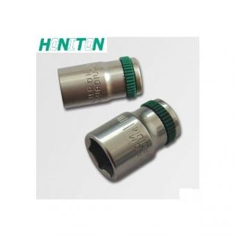 Hlavice nástrčná 1/4" 11mm HONITON microfinish, H1011 - Hlavice nástrčná 1/4" 11mm HONITON microfinish Hlavice nástrčná 1/4", HONITON, 11 mm, microfinish speciální pritiskluzové vroubkování ocel : chrom-vanadium, 40CRV, PROFIkvalita zn,: HONITON