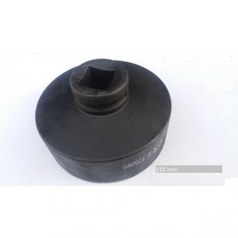 Hlavice průmyslová prodloužená 1"-70mm - Hlavice průmyslová 1" - 70 mm, šestihranná délka : 78 mm ocel : chrom - vanadium určeno pro pneumatické nářadí, utahováky JOBIextra