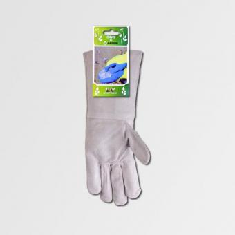 Pracovní rukavice svářecké MEL 11" - Pracovní rukavice svářecké MEL 11" Použitý materiál: hovězí štípenka, manžeta 15 cm, bez podšívky, certifi kováno pro svářeče velikost 11 palců