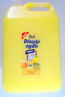Dílenské mýdlo IDEAL PROFI (citron) 5 l - Obsahuje neabrazivní polymery s vysokým obsahem ochranných složek pro zvláčnění, zjemnění a proti vysoušení. Nezpůsobuje ostré smirkování pokožky jako běžné mycí pasty a následné ucpávání odpadu. Je určeno zejména